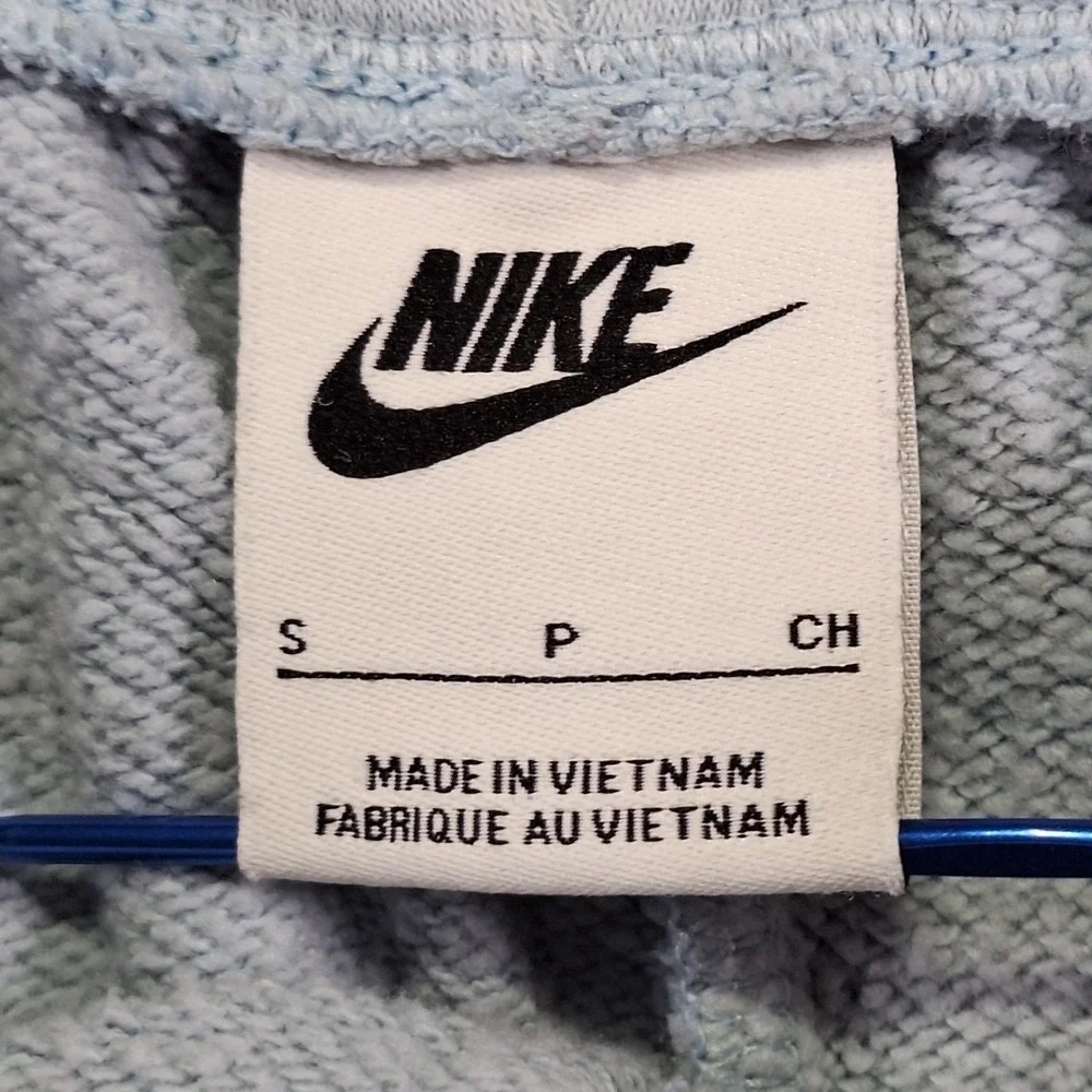 Nike Shorts Womens S Blue Sportswear Gym EST 1972 Logo Sporty Casual
